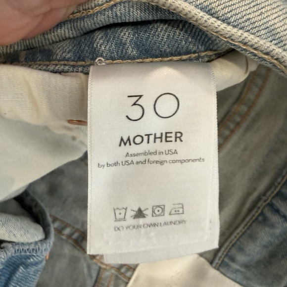 Mother Superior High Waist Spinner Skimp Wide Leg Jeans 1668-259 PreParty sz 30 - Picture 7 of 11